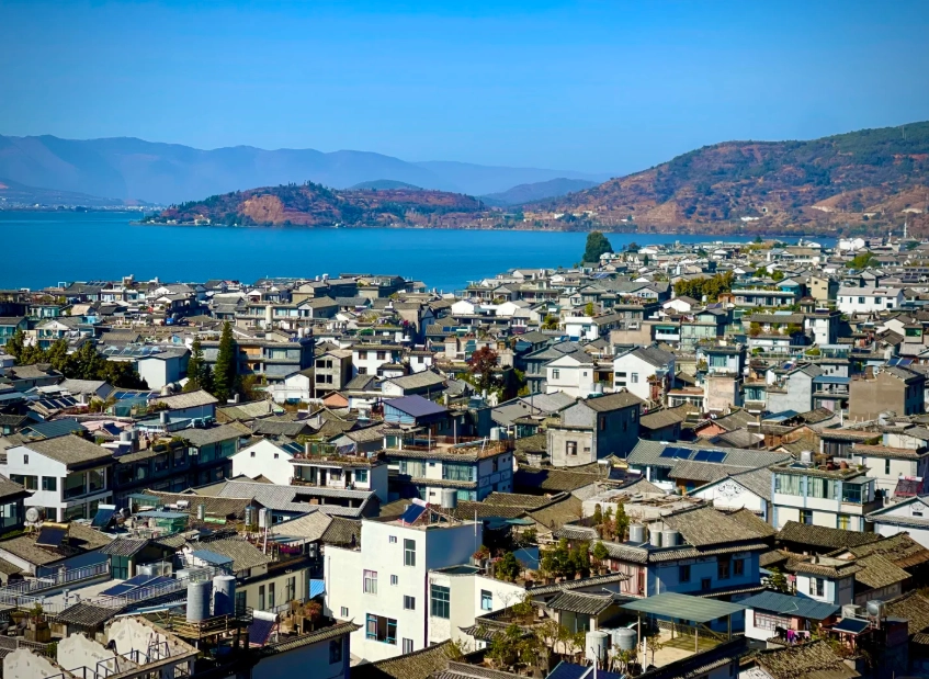 Erhai Lake cycling route Erhai Lake cycling route