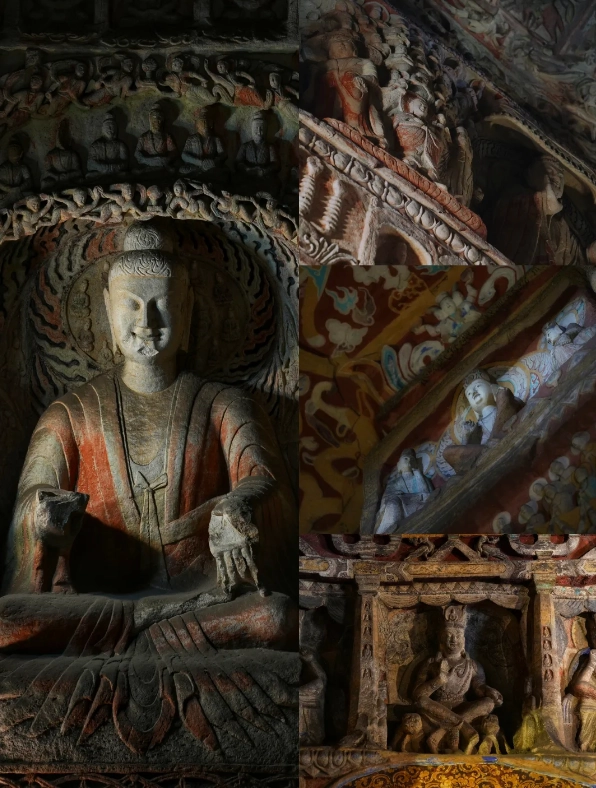visiting Yungang Grottoes visiting Yungang Grottoes