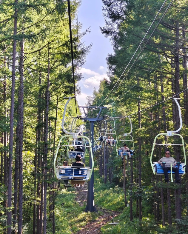 Jingyuetan cable car Jingyuetan cable car