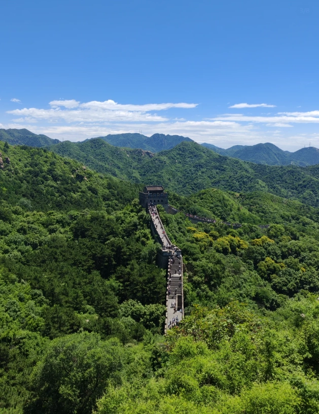Badaling Great Wall sunrise photography Badaling Great Wall sunrise photography
