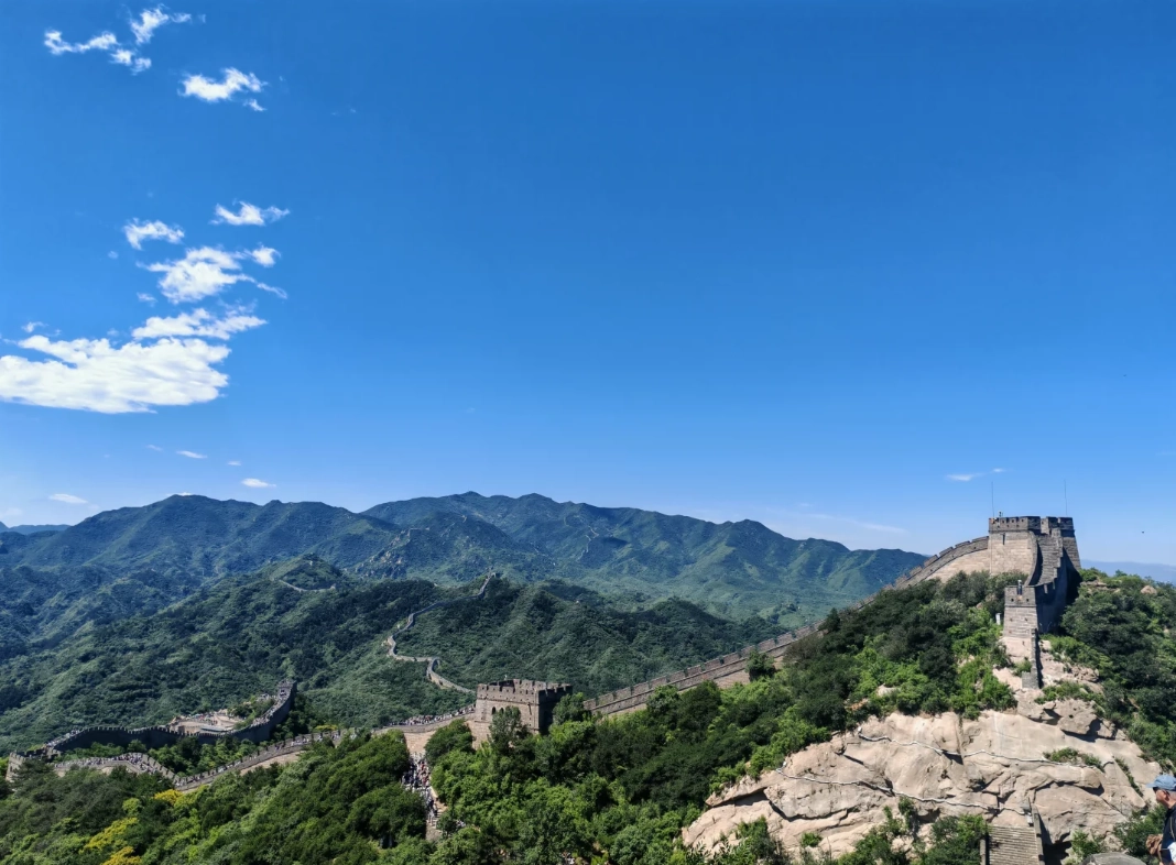 Badaling Great Wall cable car photo Badaling Great Wall cable car photo