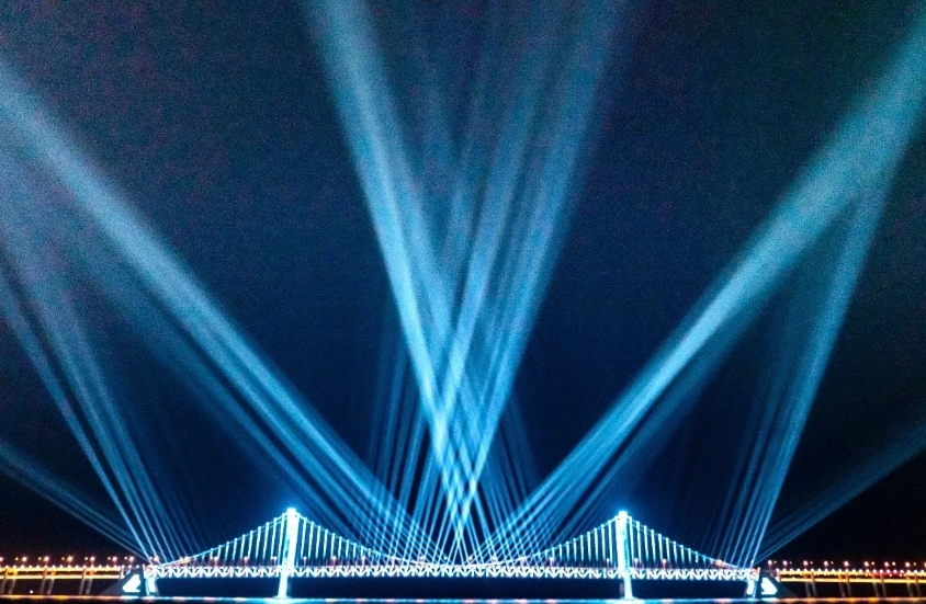 Dalian light show Dalian light show