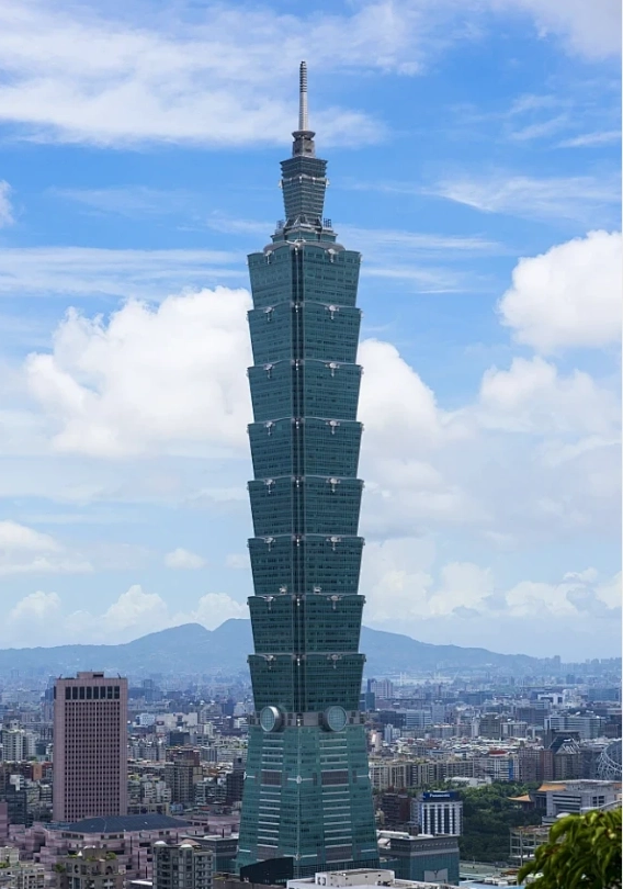 Taipei 101 from National Palace Museum Taipei 101 from National Palace Museum
