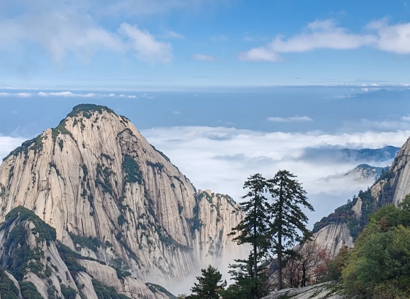 Mount Hua hiking Mount Hua hiking