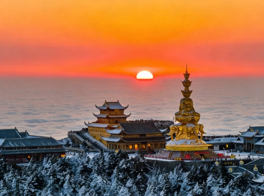 Leshan and Mount Emei itinerary Leshan and Mount Emei itinerary