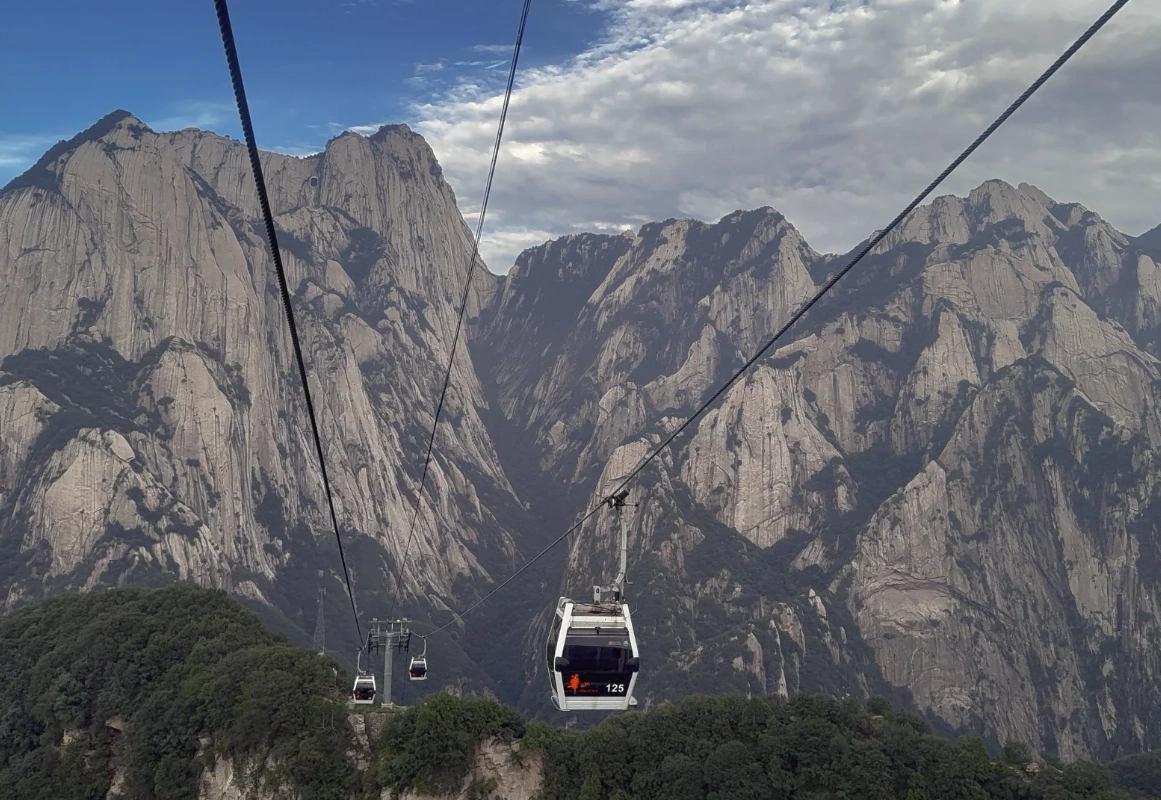 Mount Hua from Xi'an Mount Hua from Xi'an