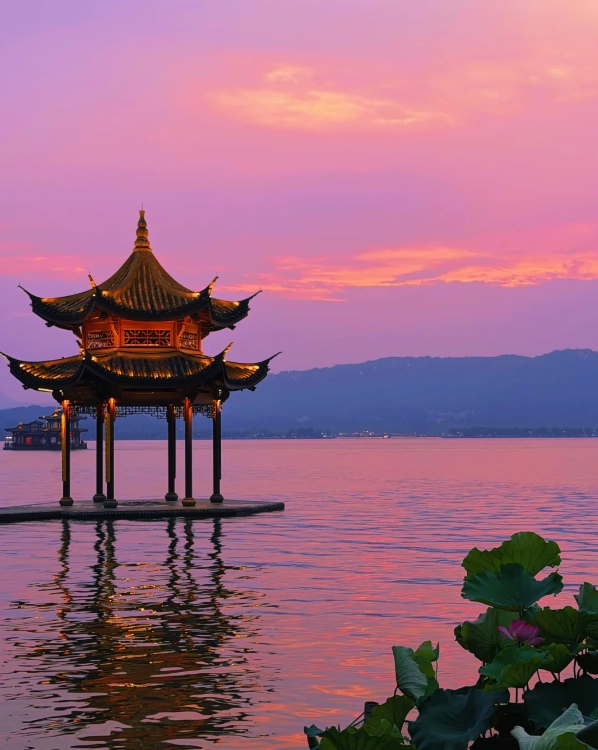 West Lake sunset photography West Lake sunset photography