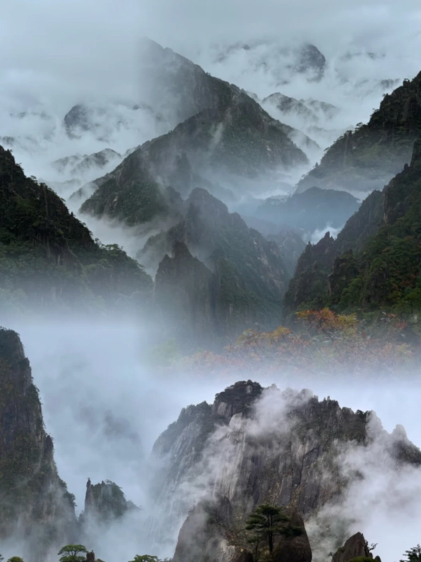 photography spots Huangshan China