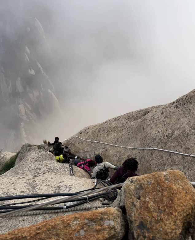Huashan plank walk
