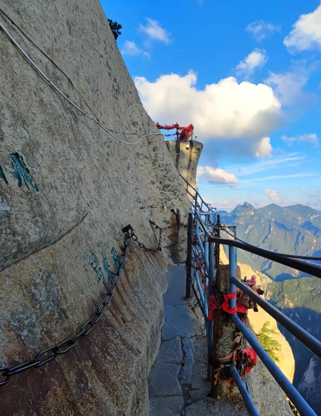 ancient plank road Huashan