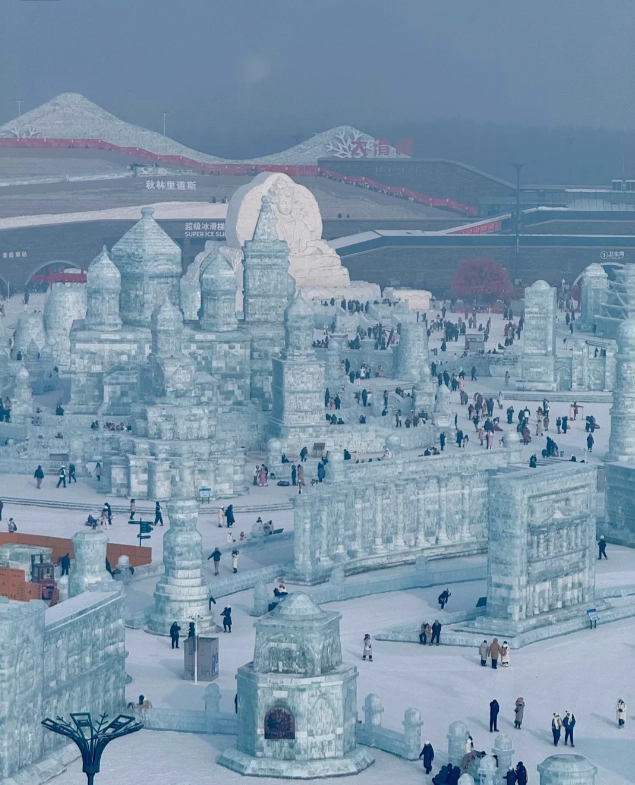 best photography spots in Harbin Ice and Snow World best photography spots in Harbin Ice and Snow World