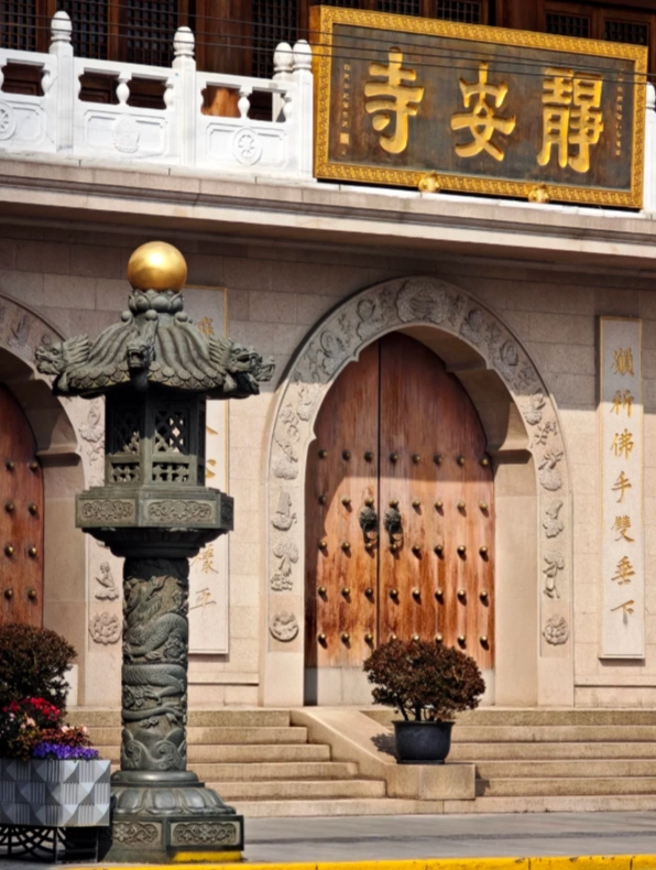 Jing'an Temple map Jing'an Temple map