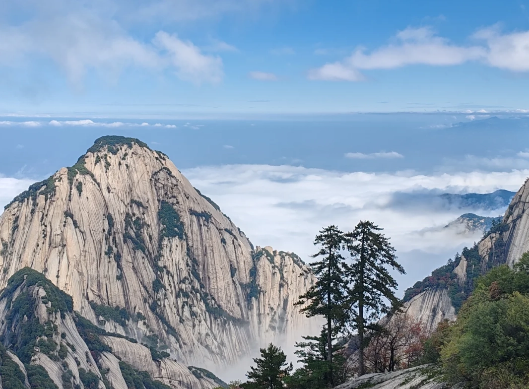 Mount Hua hike route Mount Hua hike route