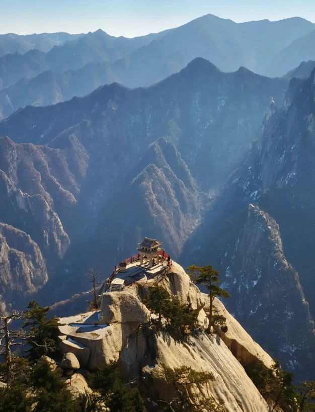 ancient plank road Huashan