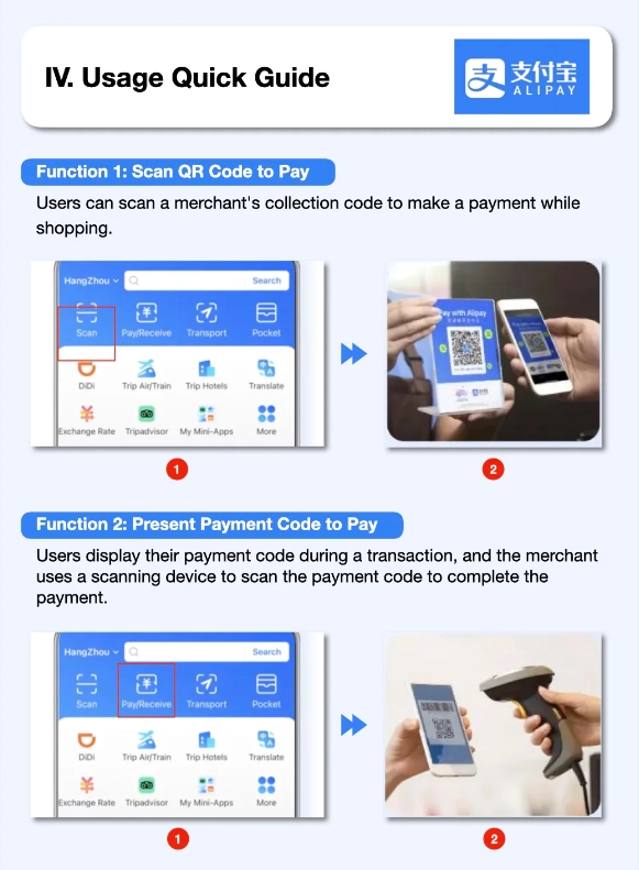 alipay wechat pay foreigner guide