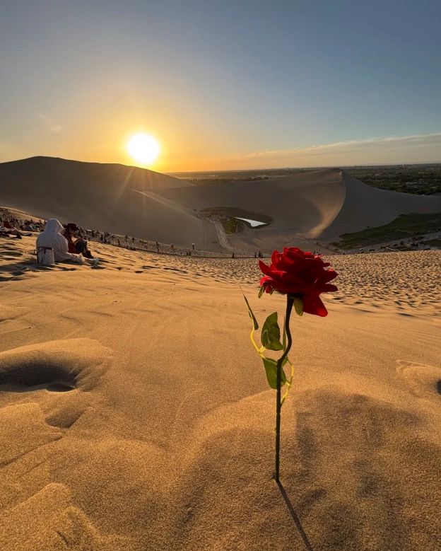 Dunhuang sunset photography Dunhuang sunset photography