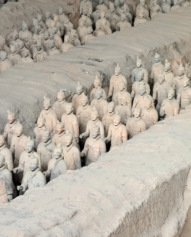 terracotta warriors morning vs afternoon
