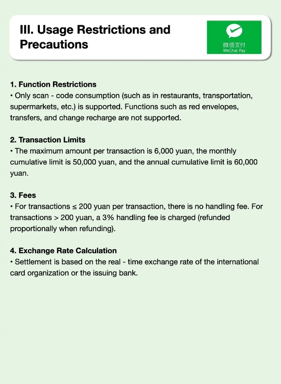 WeChat Pay China travel