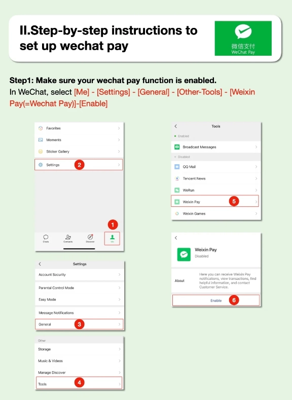 how to use WeChat Pay as a foreigner