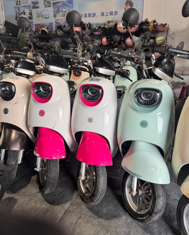 how to rent a scooter in Pingtan