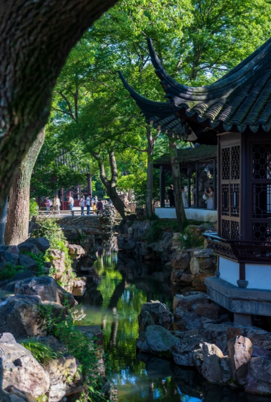 Chinese garden photography
