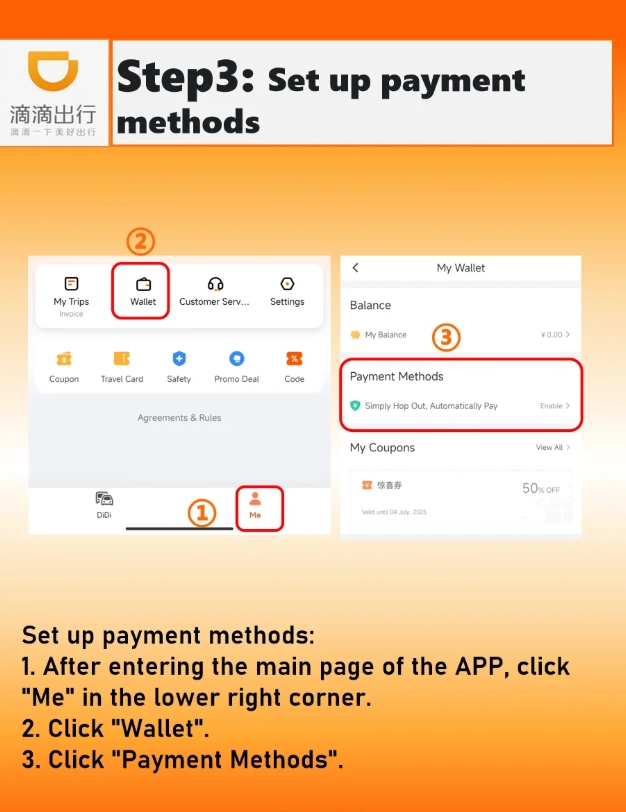 china taxi app english