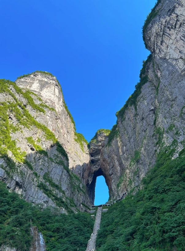 Tianmen Mountain route Tianmen Mountain route