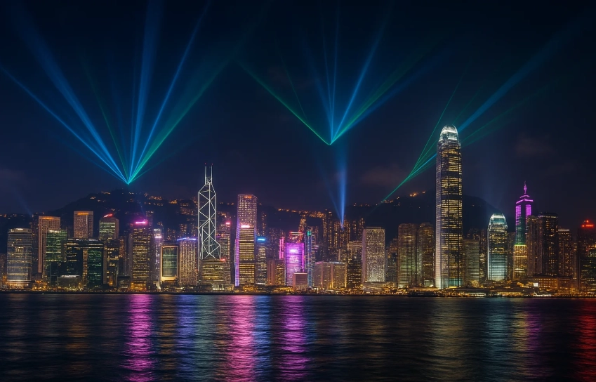 Symphony of Lights Hong Kong schedule