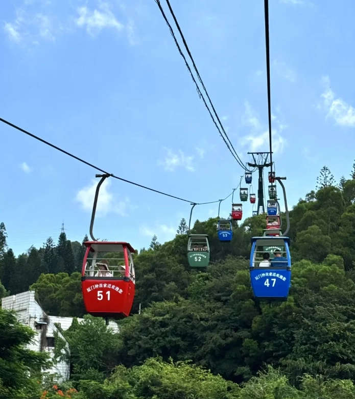 Xiamen panoramic view cable car Xiamen panoramic view cable car