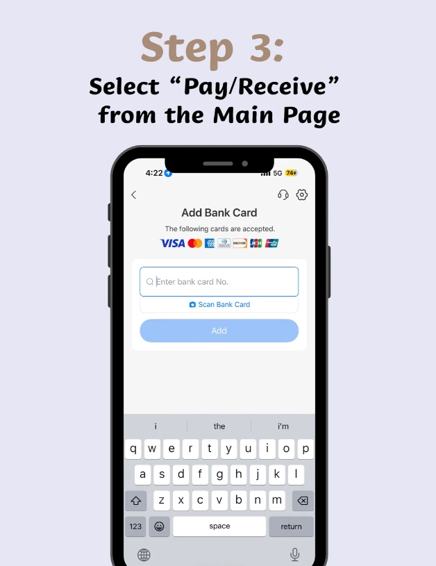 how to add visa card to alipay