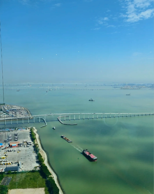 Macau Tower skywalk experience
