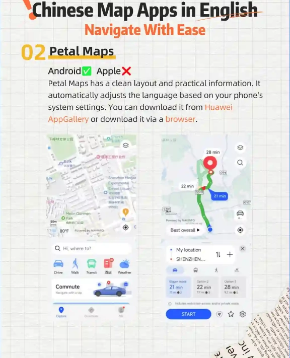 google maps alternative china