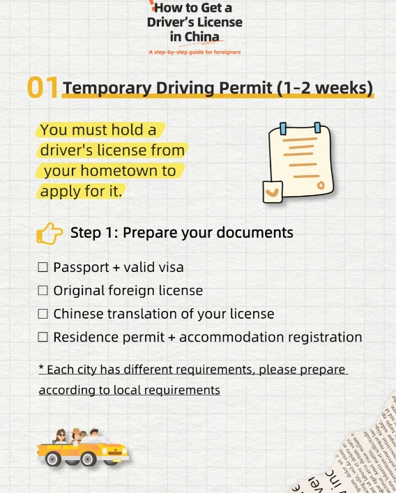 driving tips china