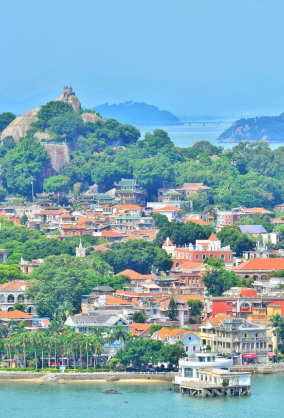 Gulangyu attractions map
