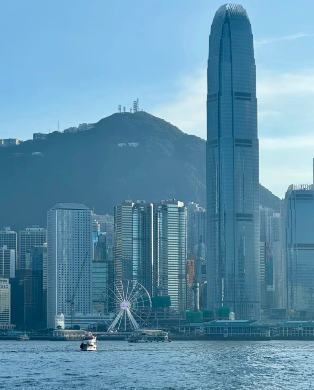 Victoria Harbour night view