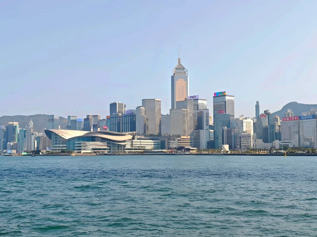 victoria harbour light show