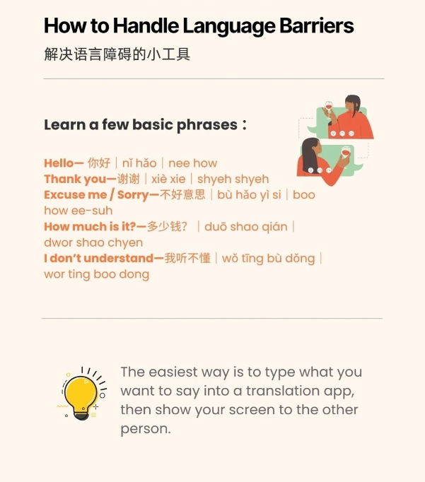 how to get around China without speaking Chinese