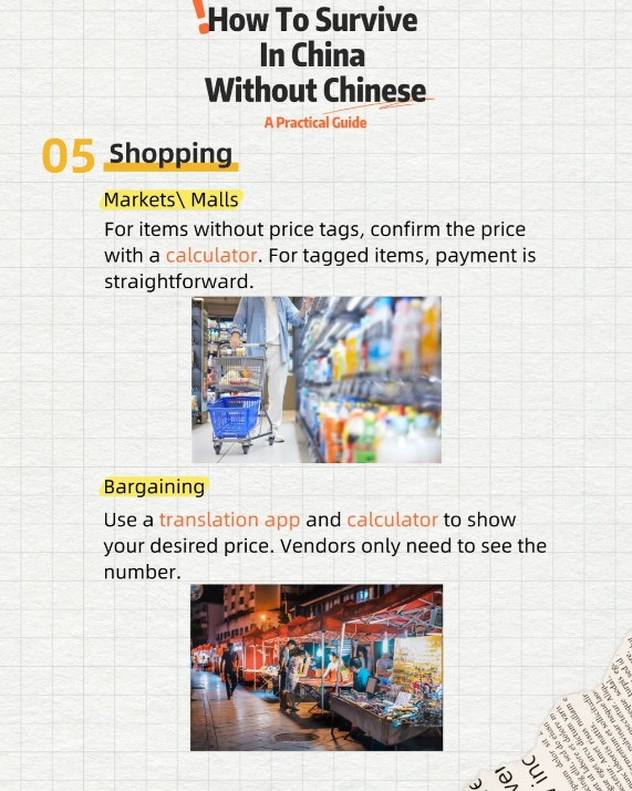 travel china without knowing chinese