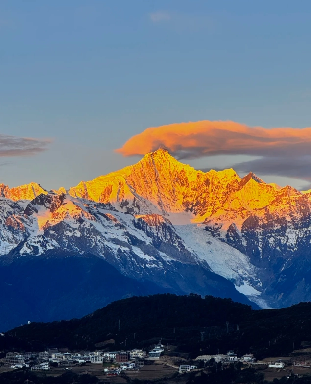 Travel photos of Shangri-La: how to get to Meili Snow Mountain