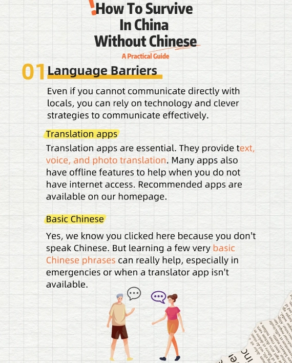 china travel tips for foreigners