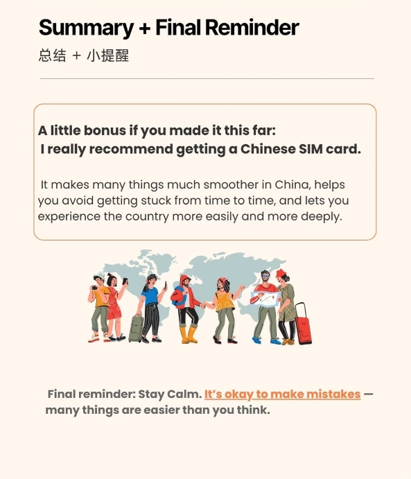 China travel tips English speakers