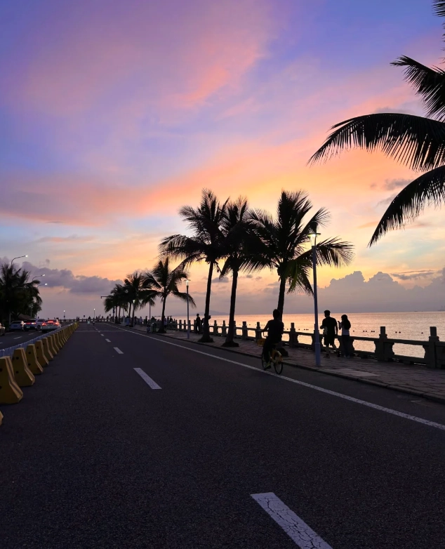 Travel photos of Zhuhai: how to get to lovers' road