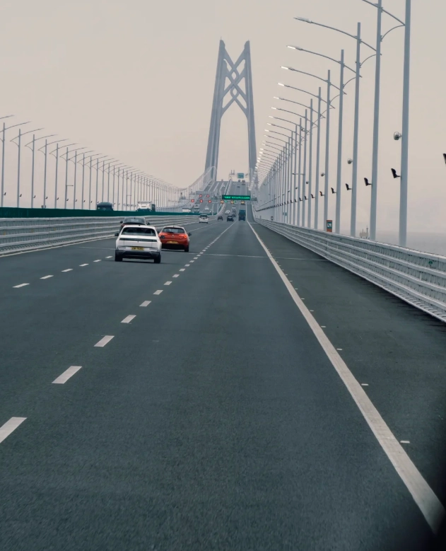 Hong Kong Zhuhai Macao Bridge sightseeing