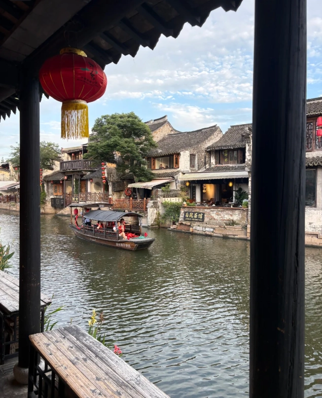 Travel photos of Jiaxing: Xitang Ancient Town night tour