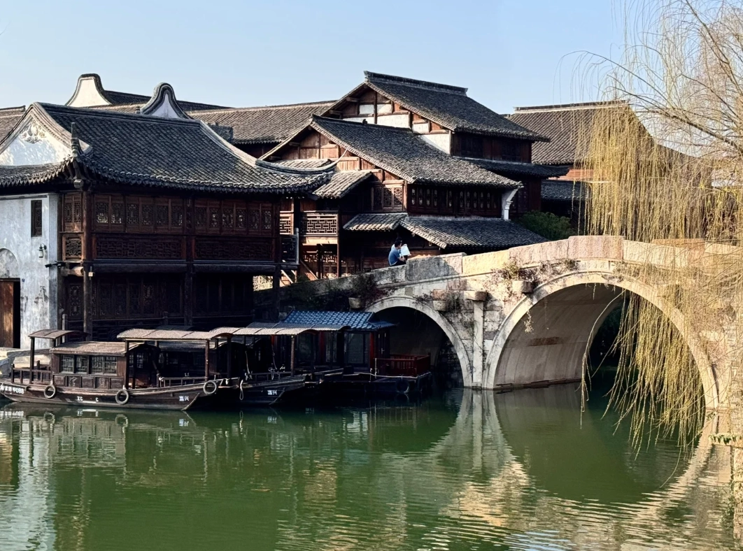 Yanguan Ancient Town from Shanghai