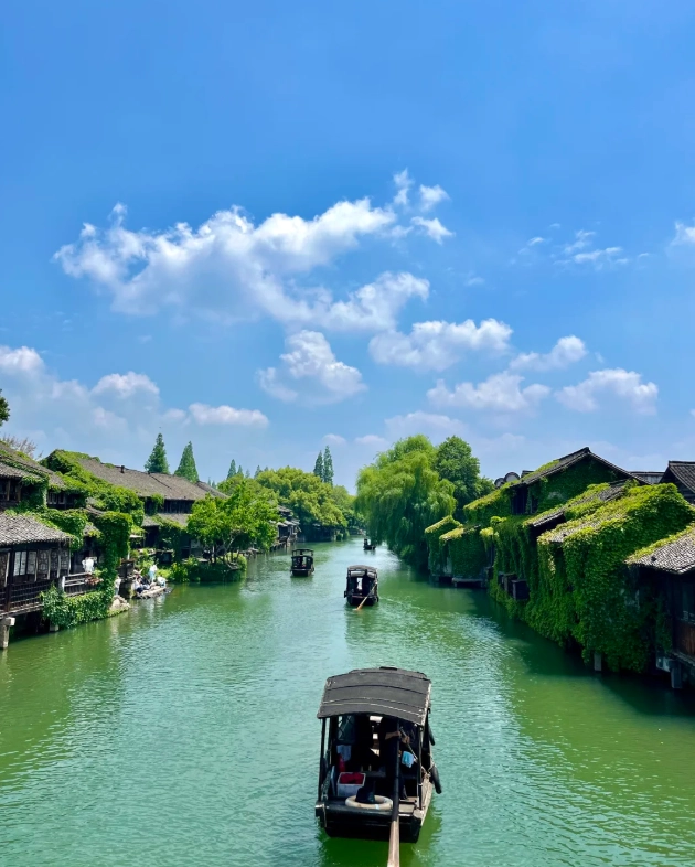 Wuzhen attractions map Wuzhen attractions map