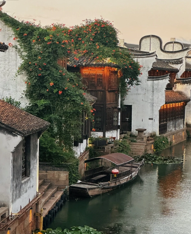 water town boat ride China