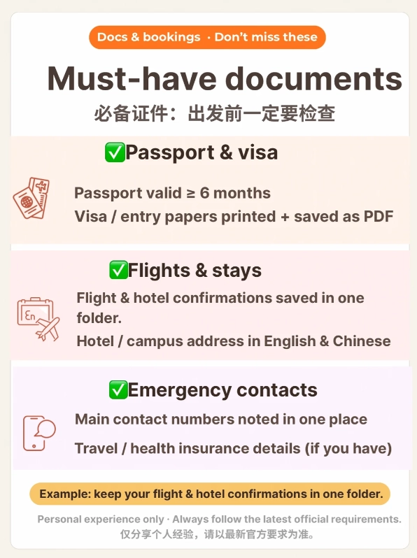 first time in china tips