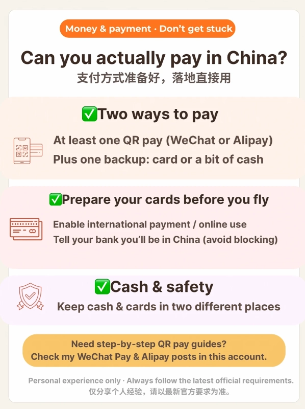 china payment methods for foreigners