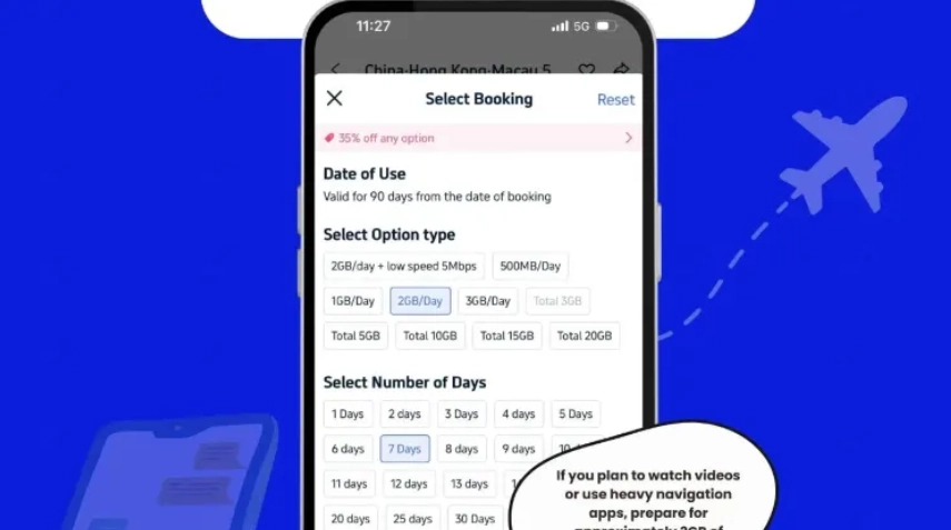 data plans Hong Kong